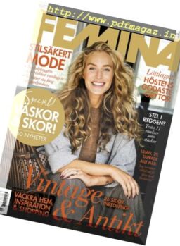Femina Sweden – December 2018