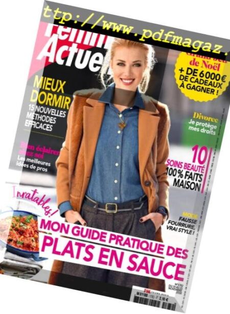 Femme Actuelle – 19 Novembre 2018 Cover