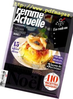 Femme Actuelle – Hors-Serie Cuisine de Fetes – Novembre 2018
