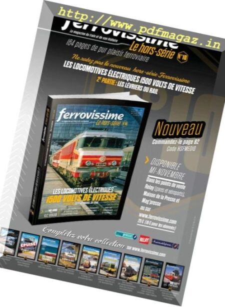 Ferrovissime – novembre-decembre 2018 Cover
