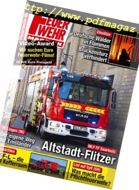 Feuerwehr Magazin – Oktober 2018 Cover
