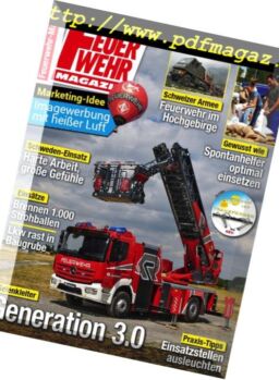 Feuerwehr-Magazin – September 2018