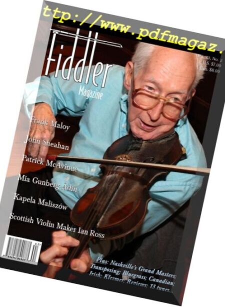 Fiddler – May 2016 Cover