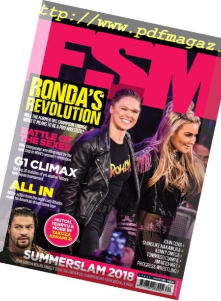 Fighting Spirit Magazine – September 2018 Cover