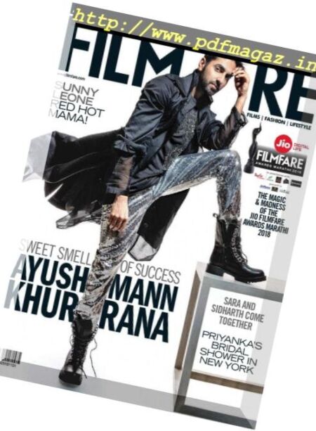 Filmfare – November 2018 Cover