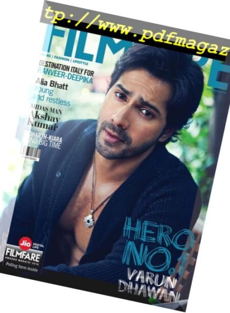 Filmfare – September 16, 2018 Cover