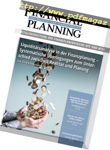Financial Planning – Nr. 2, 2018 Cover