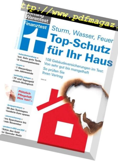 Finanztest – Dezember 2018 Cover