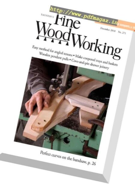 Fine Woodworking – November-December 2018 Cover