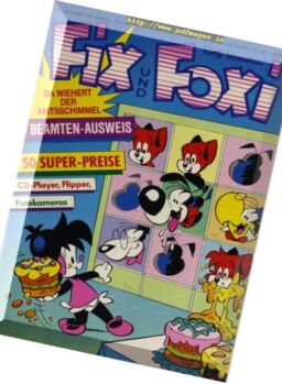 Fix & Foxi 90’s – November 2018