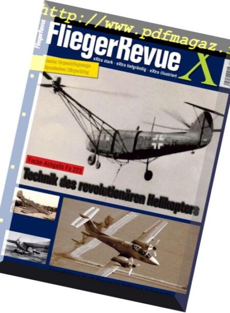 FliegerRevue – X – Nr73 2018 Cover