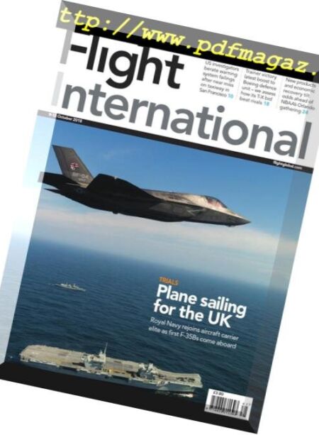 Flight International – 9 October 2018 Cover