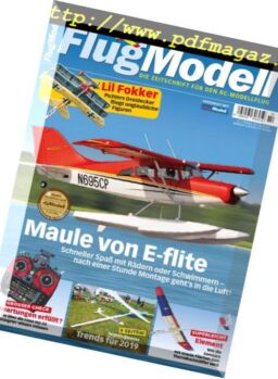 Flugmodell – Oktober 2018