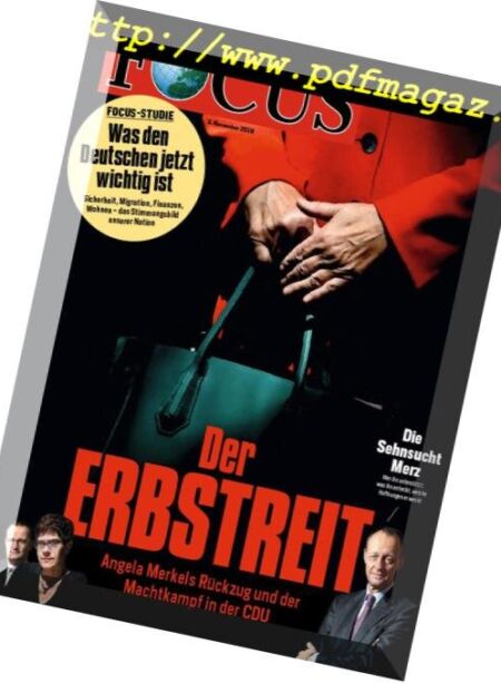 Focus – 3 November 2018 Cover