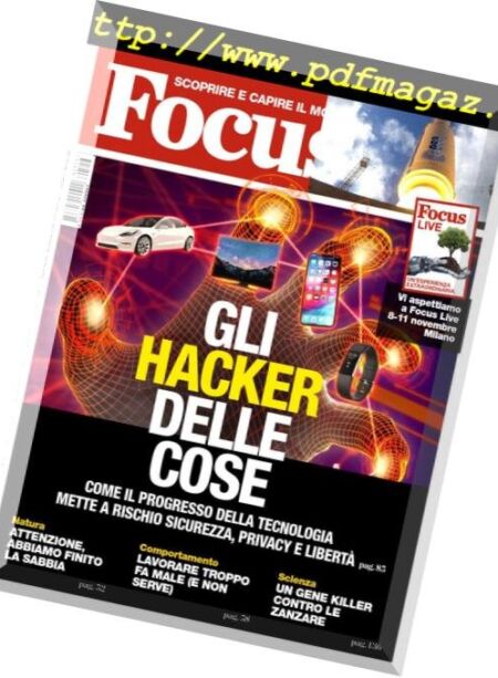 Focus Italia – Novembre 2018 Cover
