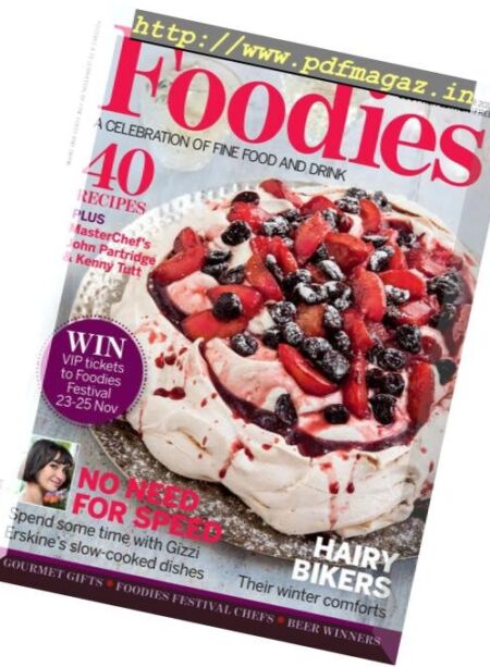 Foodies Magazine – November 2018 Cover