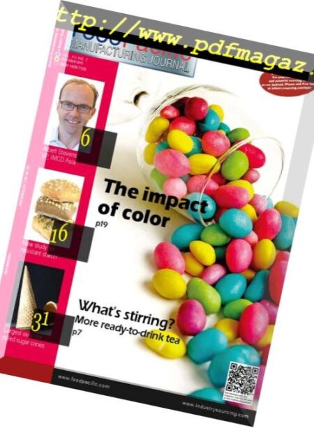 FoodPacific Manufacturing Journal – October 2015 Cover