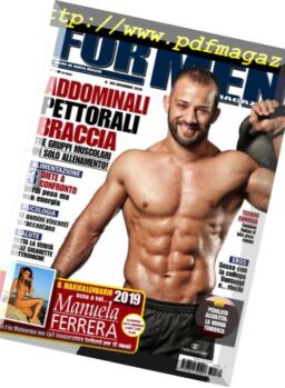 For Men Magazine – Novembre 2018
