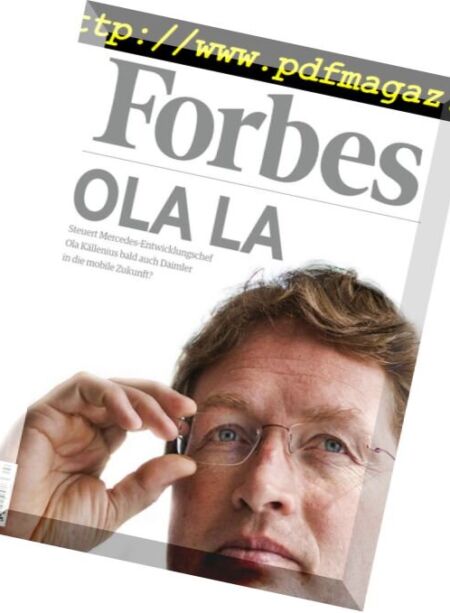 Forbes Austria – Juli 2017 Cover