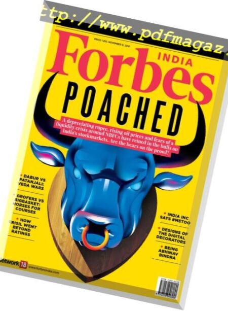Forbes India – 9 November 2018 Cover