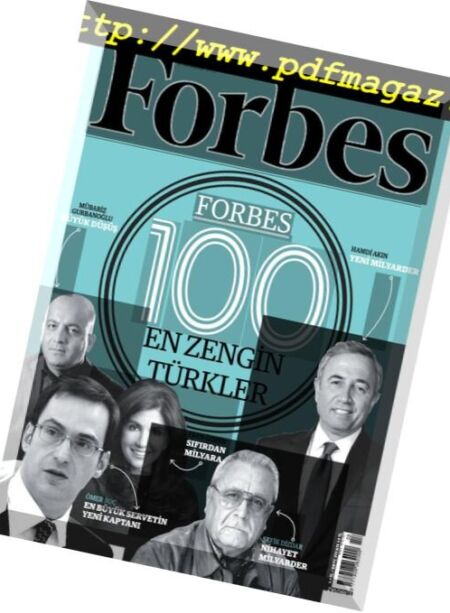 Forbes Turkey – Mart 2016 Cover