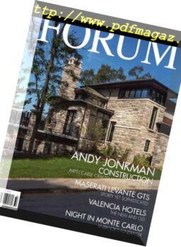 Forum Magazine – October-November 2018
