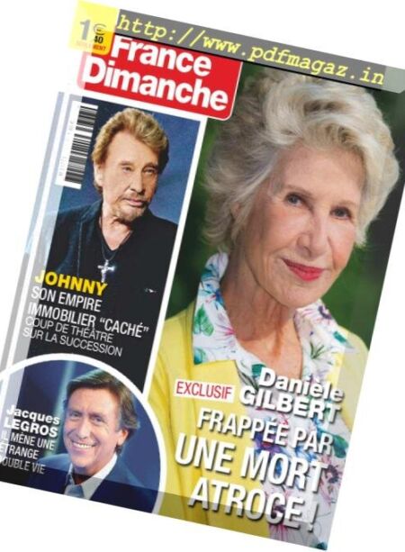 France Dimanche – 09 novembre 2018 Cover