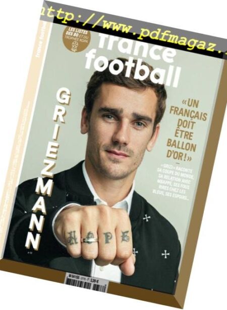 France Football – 9 Octobre 2018 Cover