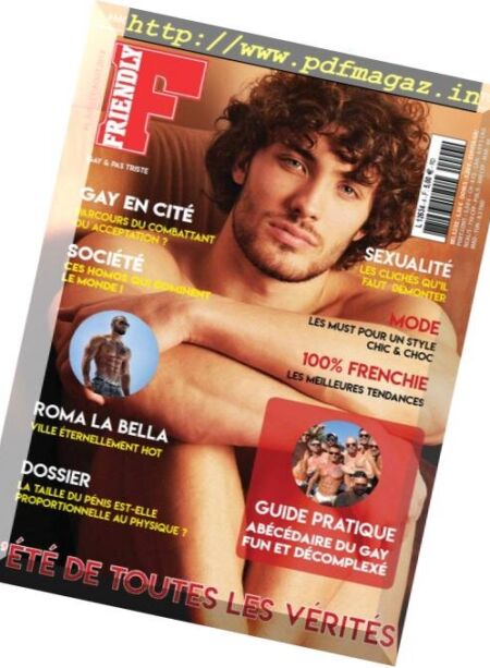 Friendly – juillet 2018 Cover
