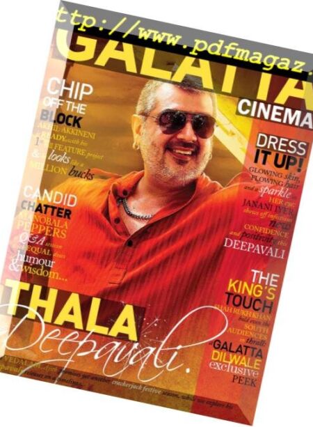 Galatta Cinema – November 2015 Cover