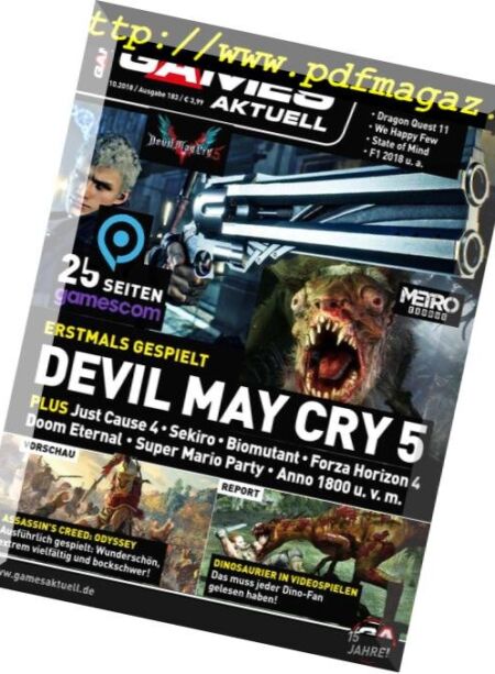 Games Aktuell – Oktober 2018 Cover