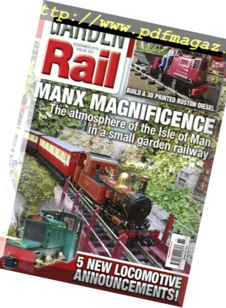 Garden Rail – November 2018 Cover