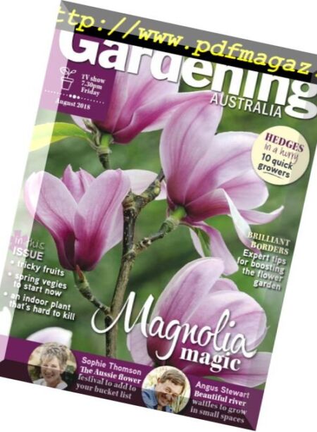 Gardening Australia – August 2018 Cover