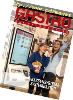 Gastro das Fachmagazin – Oktober 2018