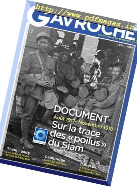 Gavroche – novembre 2018 Cover