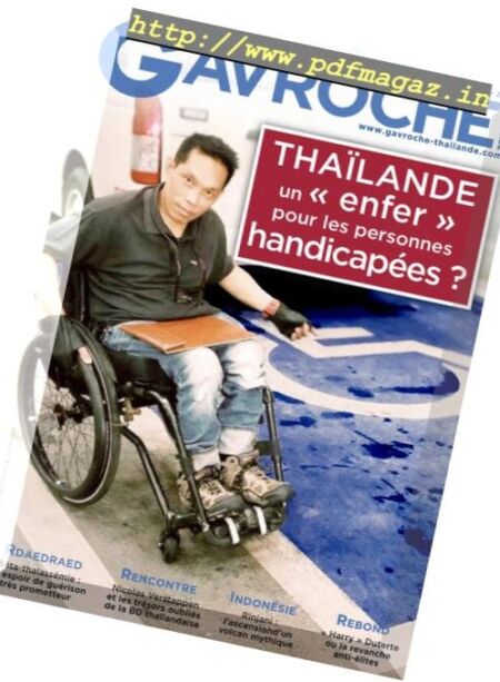 Gavroche – septembre 2018 Cover
