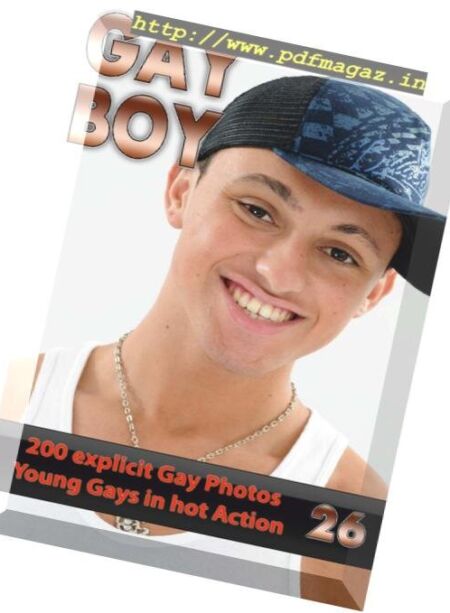 Gay Boys Nude Adult Photo Magazine – November 2018 Cover