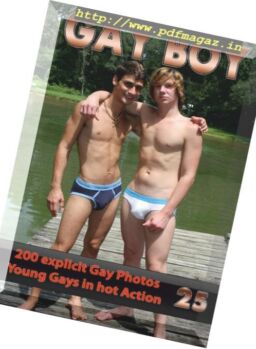 Gay Boys Nude Adult Photo Magazine – October 2018