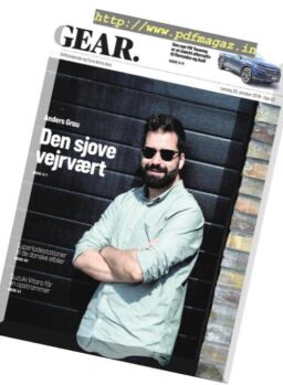 Gear – 20 oktober 2018