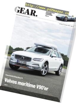Gear – 27 oktober 2018