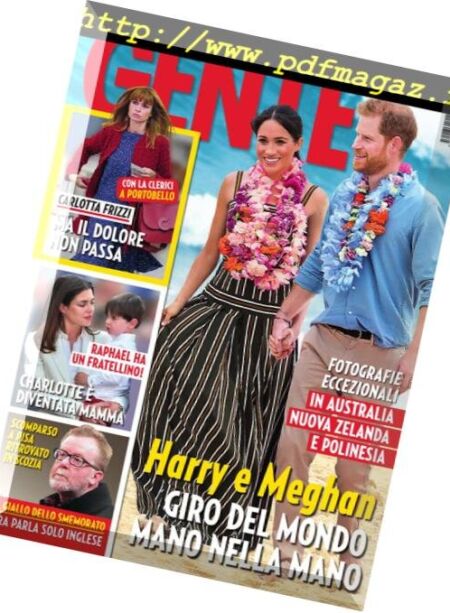 Gente Italia – 3 Novembre 2018 Cover