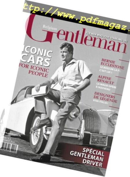 Gentleman Belgium – Automne 2018 Cover