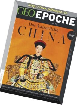 Geo Epoche – Oktober 2018