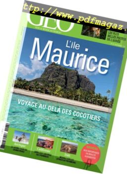 Geo France – Novembre 2018