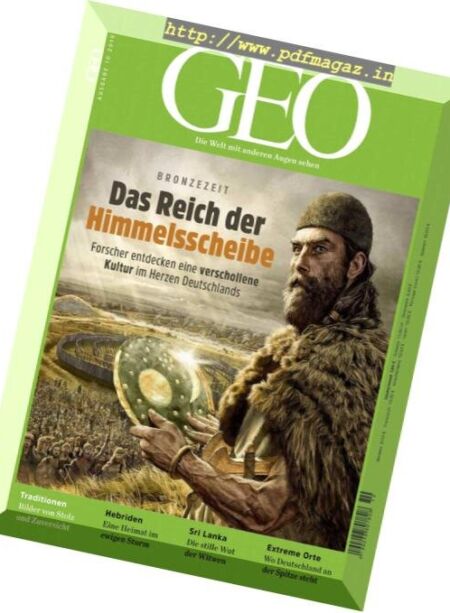 Geo Germany – Oktober 2018 Cover