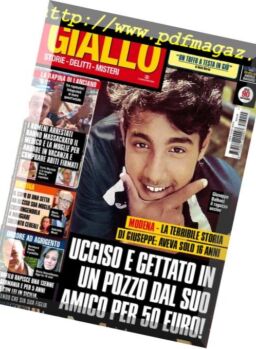 Giallo – 10 Ottobre 2018