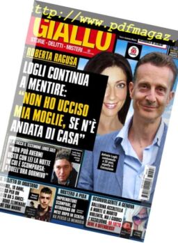Giallo – 31 Ottobre 2018