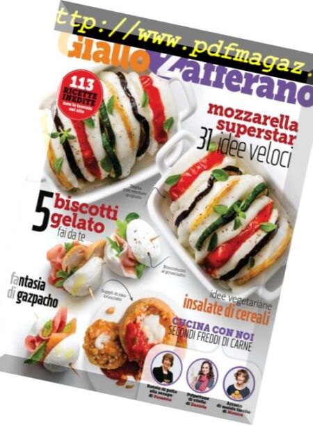 Giallo Zafferano – Agosto 2018 Cover