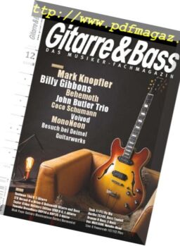 Gitarre & Bass – November 2018