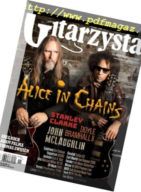 Gitarzysta – Listopad 2018 Cover